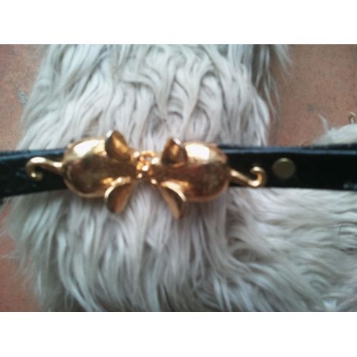 Ceinture Enfant Cuir, Fermeture En Forme De Souris