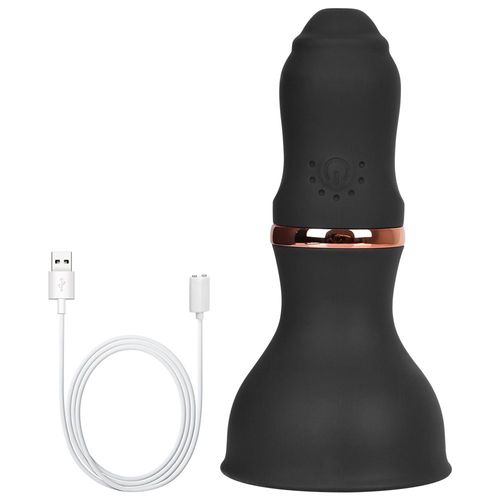 Tire-Lait À Brosse Vibrante Pour Femme, Pompe À Clitoris, Agrandissement De La Poitrine Légère, Ventouse De Masturbateur Féminin, Jouets Sexuels Pour Adultes
