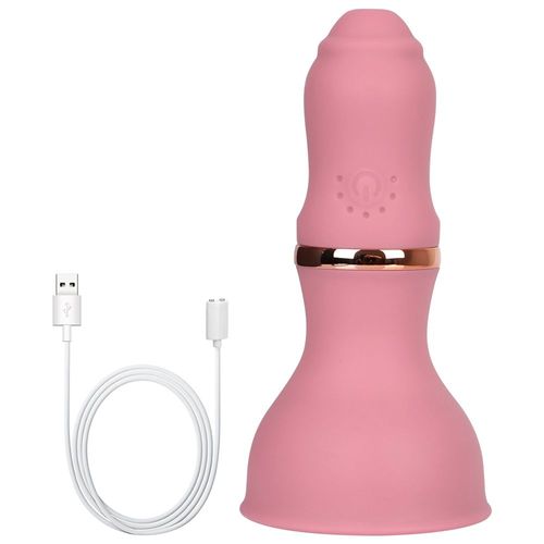 Tire-Lait À Brosse Vibrante Pour Femme, Pompe À Clitoris, Agrandissement De La Poitrine Légère, Ventouse De Masturbateur Féminin, Jouets Sexuels Pour Adultes