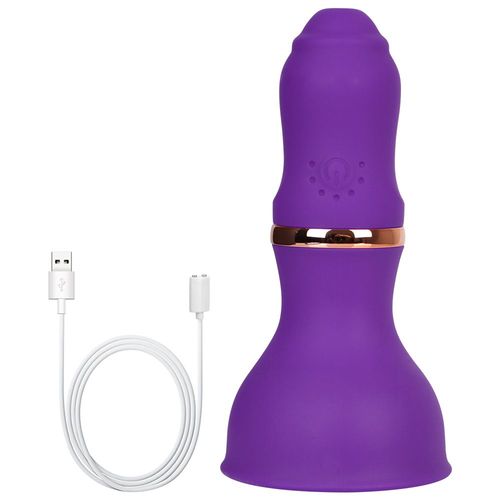 Tire-Lait À Brosse Vibrante Pour Femme, Pompe À Clitoris, Agrandissement De La Poitrine Légère, Ventouse De Masturbateur Féminin, Jouets Sexuels Pour Adultes