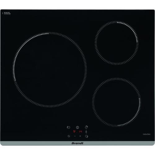 Brandt TI364B Table de cuisson à induction Noir - 3 foyers
