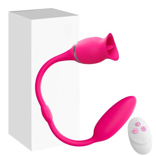 Oeuf Vibrant Pour Femme, Jouet Sexuel, Double Tête, Anal, Stimulation Du Clitoris, Léchage Oral