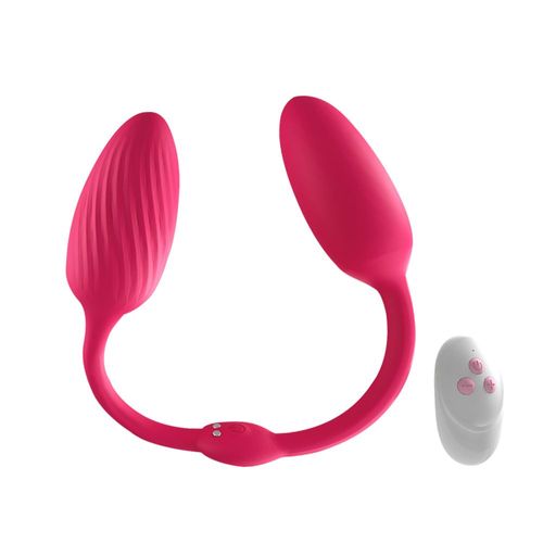 Vibromasseur Anal Double Gode Pour Femme, Jouets Sexuels, Télécommande Sans Fil, Épaisseur De Clitoris, Plug Anal, Oeufs Vibrants, Adulte