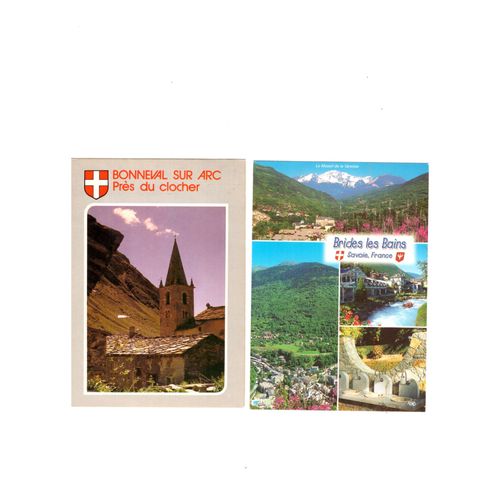5 Cartes De La Savoie