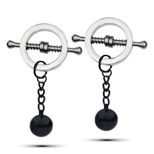 Pince À Seins Sm En Métal Pour Femme, 28 Types, Pinces À Seins Avec Boule De Gravité, Pendentif De Poids, Traction Mammaire, Jouets Pour Adultes 18