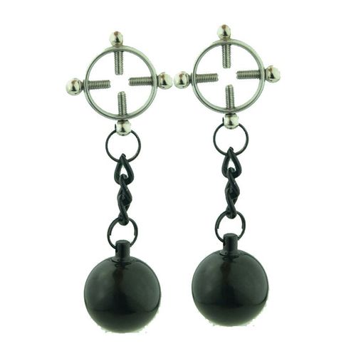 Pince À Seins Sm En Métal Pour Femme, 28 Types, Pinces À Seins Avec Boule De Gravité, Pendentif De Poids, Traction Mammaire, Jouets Pour Adultes 18