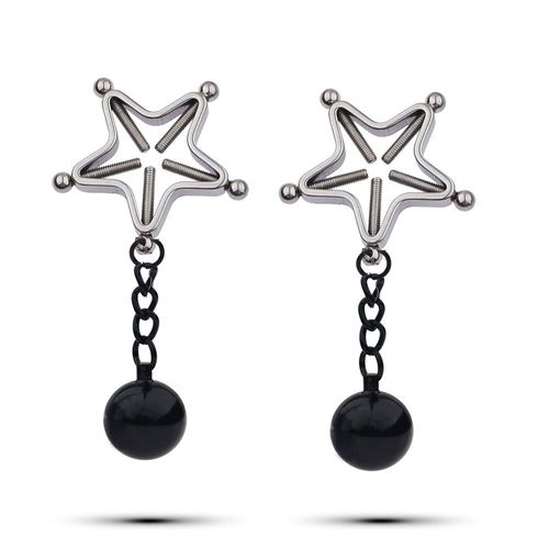 Pince À Seins Sm En Métal Pour Femme, 28 Types, Pinces À Seins Avec Boule De Gravité, Pendentif De Poids, Traction Mammaire, Jouets Pour Adultes 18