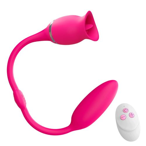 Oeuf Vibrant Pour Femme, Jouet Sexuel, Double Tête, Anal, Stimulation Du Clitoris, Léchage Oral
