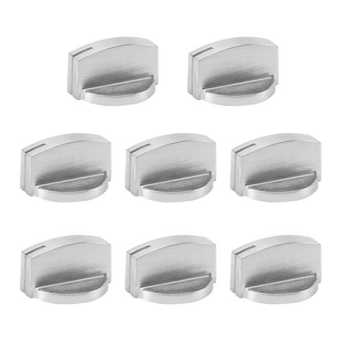 Boutons de commande universels pour cuisinière à gaz en métal, 8Mm, adaptateurs pour interrupteur de four, verrouillage de la Surface de cuisson, 8 pièces