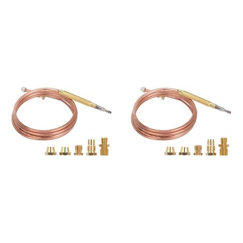 Thermocouple universel pour cuisinière à gaz, remplacement de Eva à gaz de chauffage, adaptateur de thermocouple, 2 pièces, 10 kg