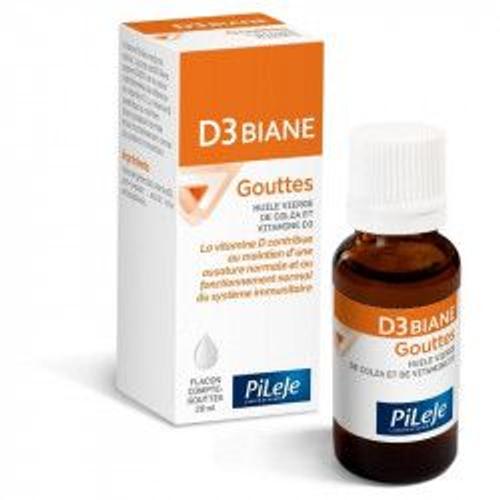 Pileje D3 Biane Gouttes 20ml 