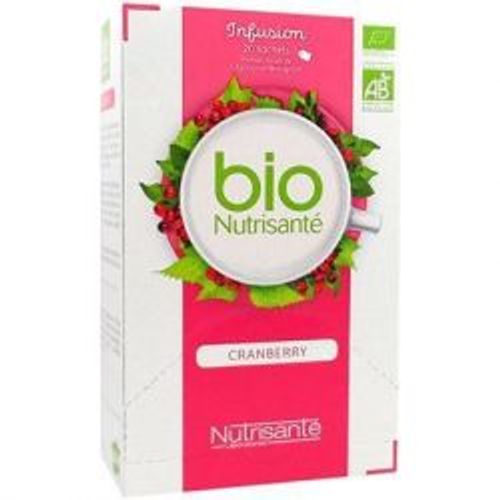 Nutrisante Infusion Bio Cranberry 20 Sachets 