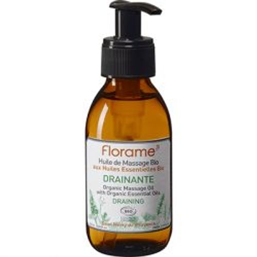 Florame Huile De Massage Bio Drainante 120ml 
