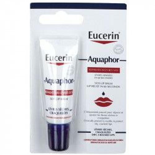 Eucerin Aquaphor Réparateur Lèvres Sos 10ml 