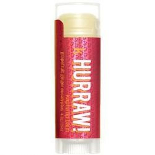 Hurraw Baume À Lèvres Vegan Pamplemousse Gingembre Eucalyptus 4.3g 