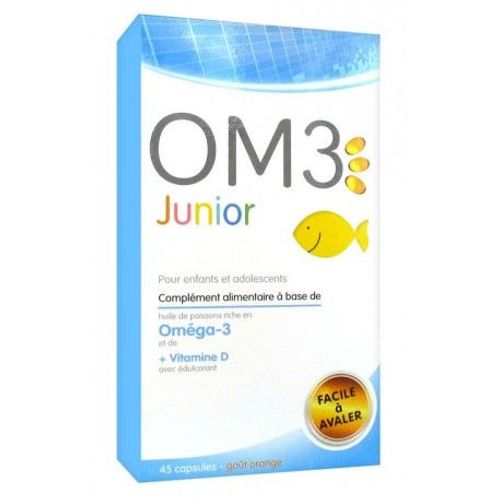 Om3 Junior Oméga 3 Junior 45 Capsules 