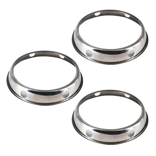 Support universel pour poêle à wok T1, anneau de support rond, taille universelle pour cuisinière à gaz, casseroles à gaz, cuisine astronomique, 3X
