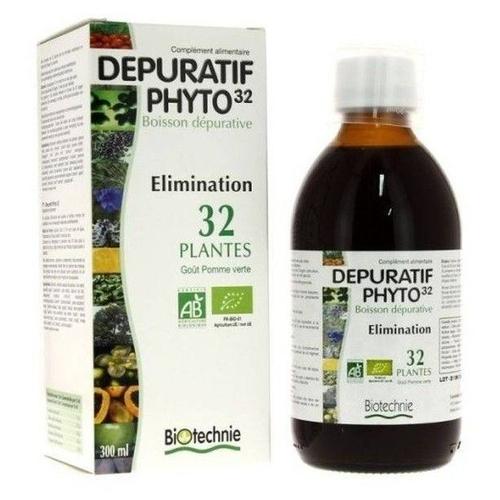 Biotechnie Dépuratif Phyto 32 Bio 300ml 