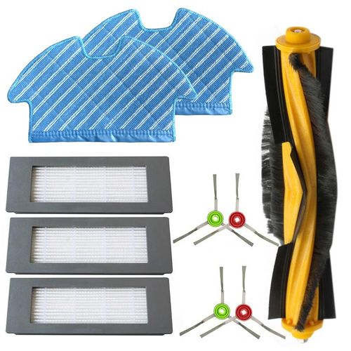 Ensemble de pièces d'aspirateur Deebot Ozmo 900, brosse filtrante, vadrouille, gril, robot, rouleau, côté