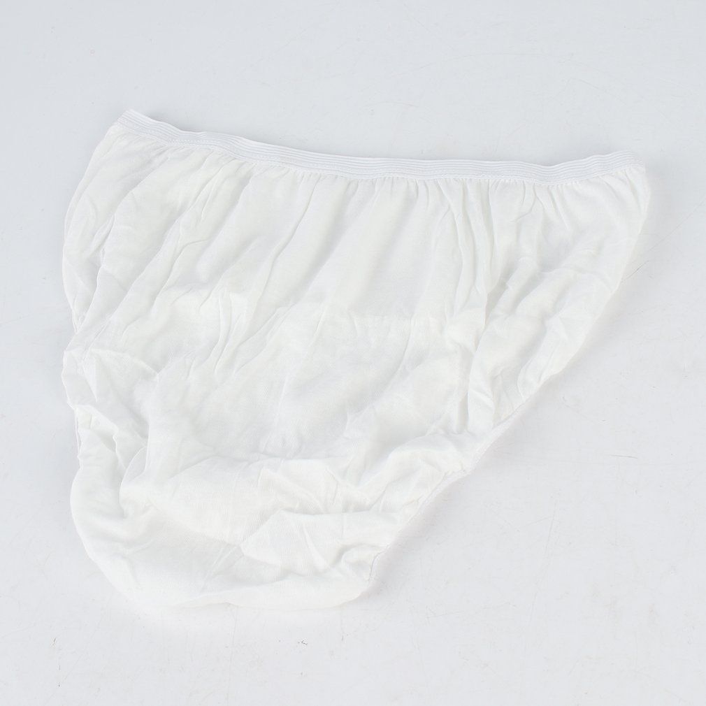 Culottes jetables homme et papier Briefs coton Culotte universelle des  femmes + blanc + L