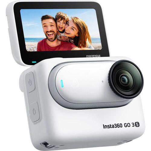 Caméra d'action Insta360 GO 3S (64 Go, blanc arctique)