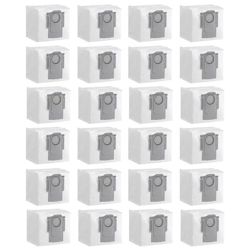 Collecteur de sacs à poussière pour aspirateur Xiaomi Roborock, pièces de rechange, accessoires, Q5 + Q7 T8 S7 MAXV Ultra Q7 MAX, 24 pièces