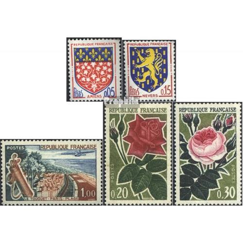 France 1406-1407,1408,1409-1410 (Édition Complète) Neuf 1962 Timbres Spéciaux