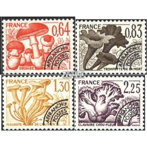 France 2136-2139 (Édition Complète) Neuf 1979 Champignons Comestibles