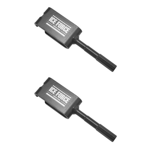 Injecteur de glace universel, perceuse électrique, adaptateur pour la pêche sur glace, installation rapide et facile des abris, 2 pièces