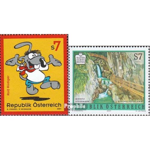 Autriche 2341,2342 (Édition Complète) Neuf 2001 Timbres Spéciaux