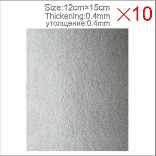 Plaques de réparation pour four à micro-ondes, feuilles de mica, Galanz, Midea, Panasonic, LG, 150x120mm, haute qualité, 10 pièces par lot