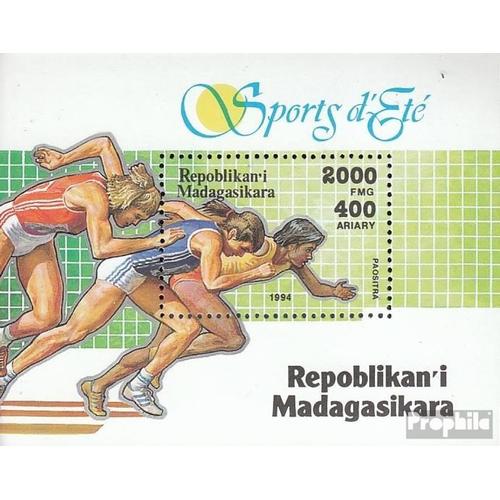 Madagascar Bloc 262 Neuf 1994 Jeux Olympiques Sports