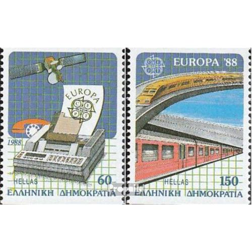 Grèce 1685c-1686c (Édition Complète) Neuf 1988 Europe