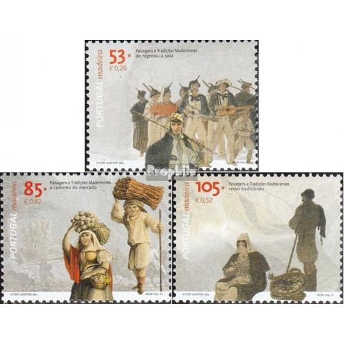 Madère (Portugal) 213-215 (Complète Edition) Neuf Avec Gomme Originale 2001 Traditions