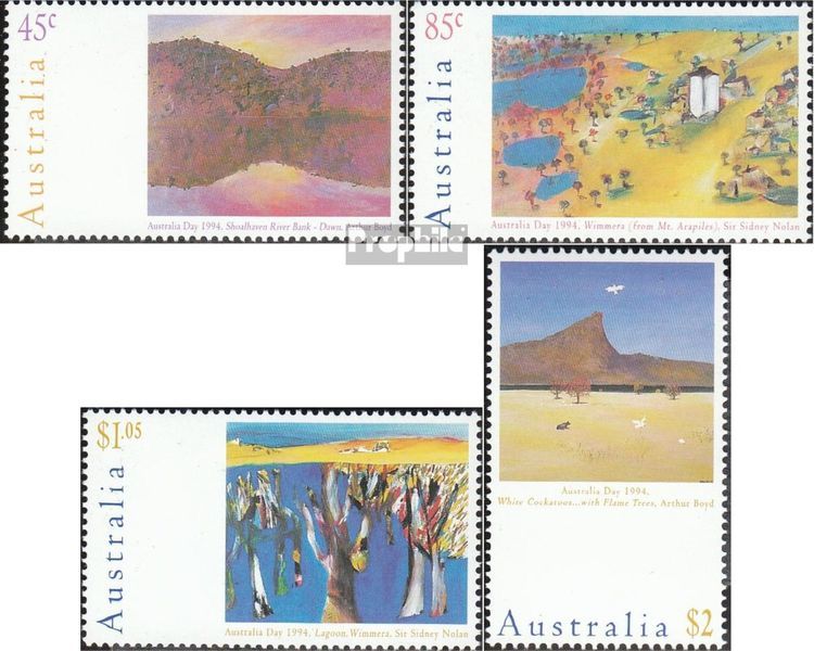 Australie 1381-1384 (Complète.Edition.) Neuf Avec Gomme Originale 1994 Les Paysages