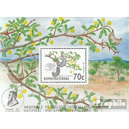 Bophuthatswana Bloc 7 (Complète.Edition.) Neuf Avec Gomme Originale 1992 Acacia