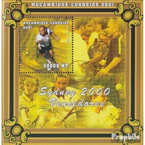 Mosambik Bloc 80 Neuf Avec Gomme Originale 2001 Gagnants Olympia 2000 Sydney