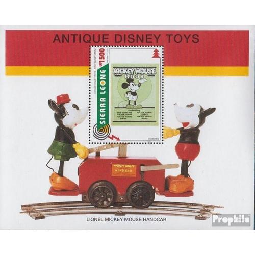 Sierra Leone Sierra-Léonais Bloc 283 (Complète Edition) Neuf Avec Gomme Originale 1995 Ancien Walt-Disney-Jouets