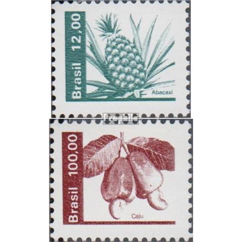 Brésil 1843-1844 (Complète.Edition.) Neuf Avec Gomme Originale 1981 Agricoles Produits