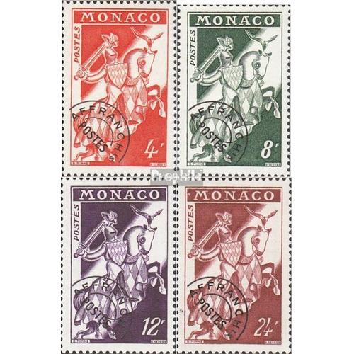 Monaco 486-489 (Complète.Edition.) Neuf Avec Gomme Originale 1954 Chevalier