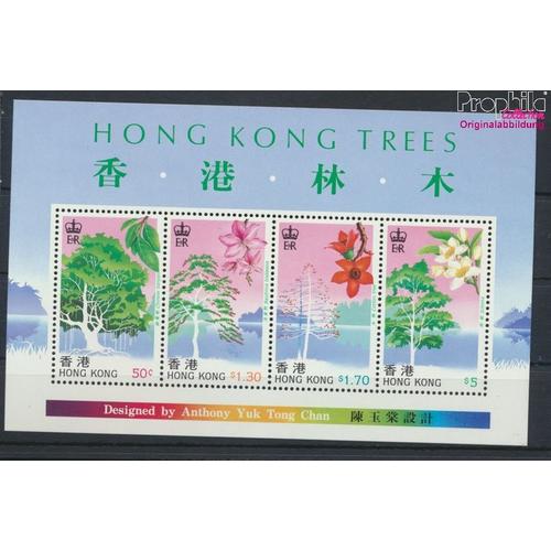 Hong Kong Bloc 9 (Complète Edition) Neuf Avec Gomme Originale 1988 Ar (9349745