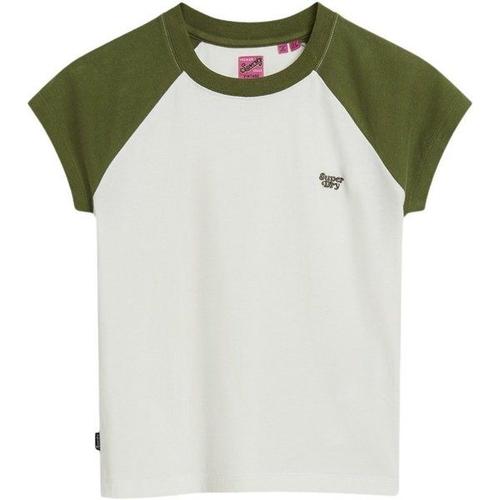 T-Shirt À Manches Raglan Coton Bio Femme Essential