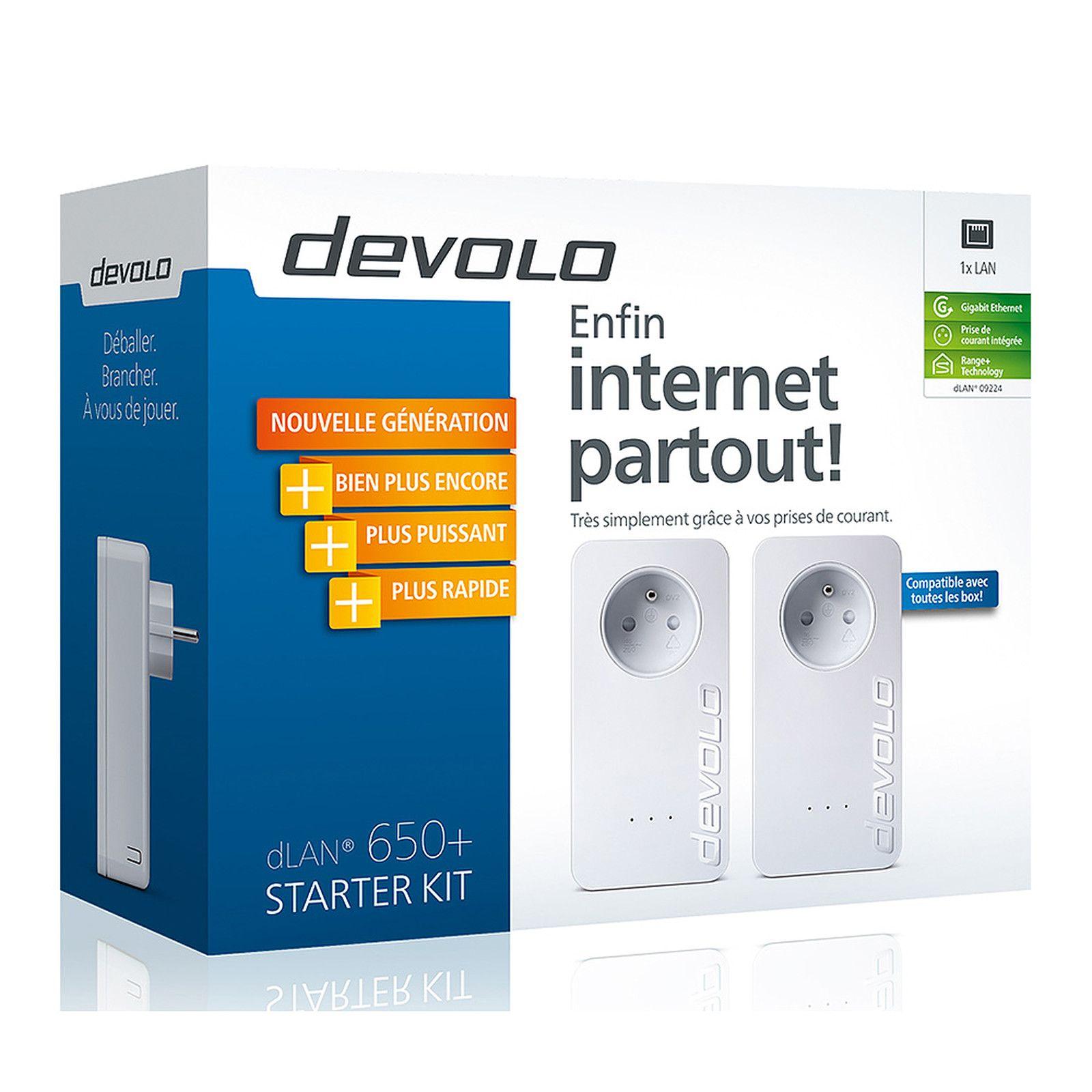 Test & Présentation Kit CPL Devolo Dlan 550 wifi 