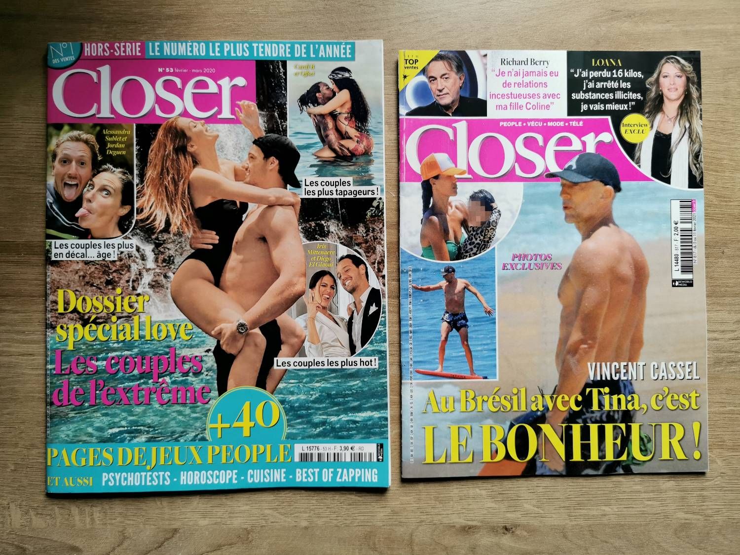 Magazine Closer N°817 + Hors Série N°53 Février - Mars 2021
