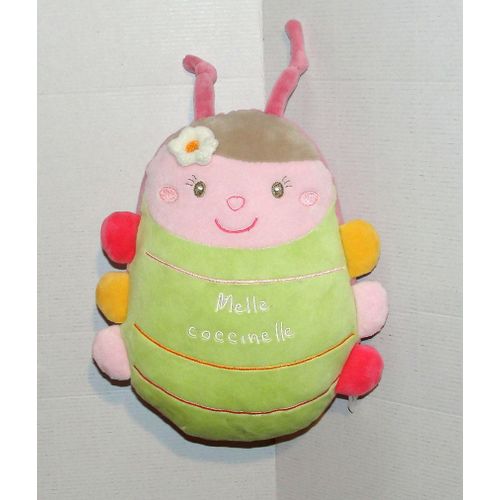 Mademoiselle Coccinelle Mlle Coccinelle Maya Doudou Peluche Sauthon 24cm