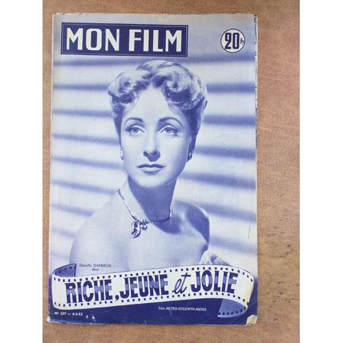 Magazine (Revue) De La Série Mon Film - N°337 - Riche, Jeune Et Jolie
