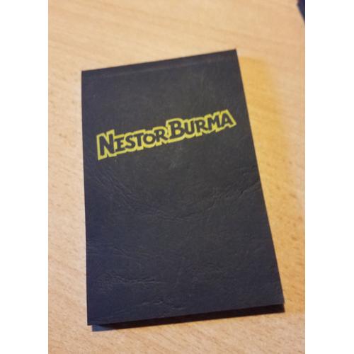 Carnet De Notes - Nestor Burma