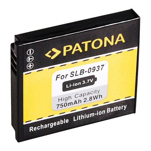 Batterie Li-Ion haut de gamme de marque Patona® pour Samsung Digimax L830 - garantie 1 an