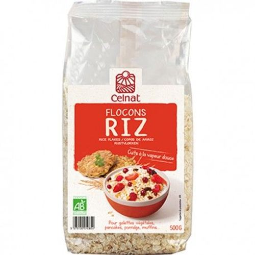 Flocons De Riz Bio 500gr Celnat 