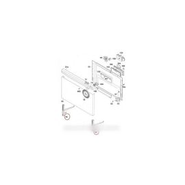 Charniere De Porte (X1) Pour Lave Vaisselle Rosieres